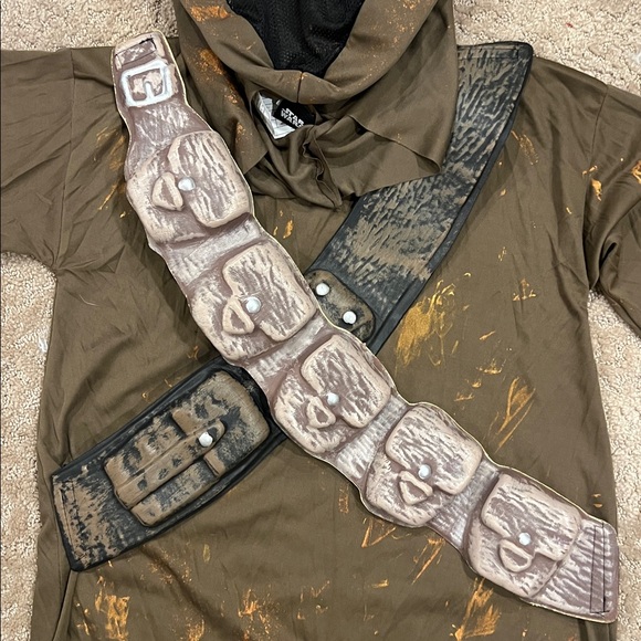 Star Wars Jawa Robe With Hood Halloween Costume RUBIES Medium 8-10 - Picture 3 of 5